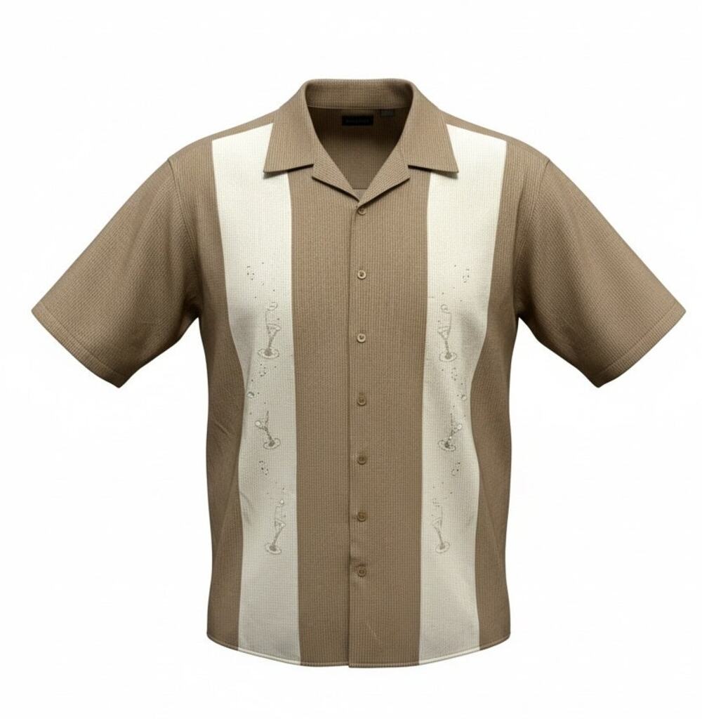 Alexander Lloyd Shirt Music Button down Musical Notes Artsy Martini's 2XLT Party